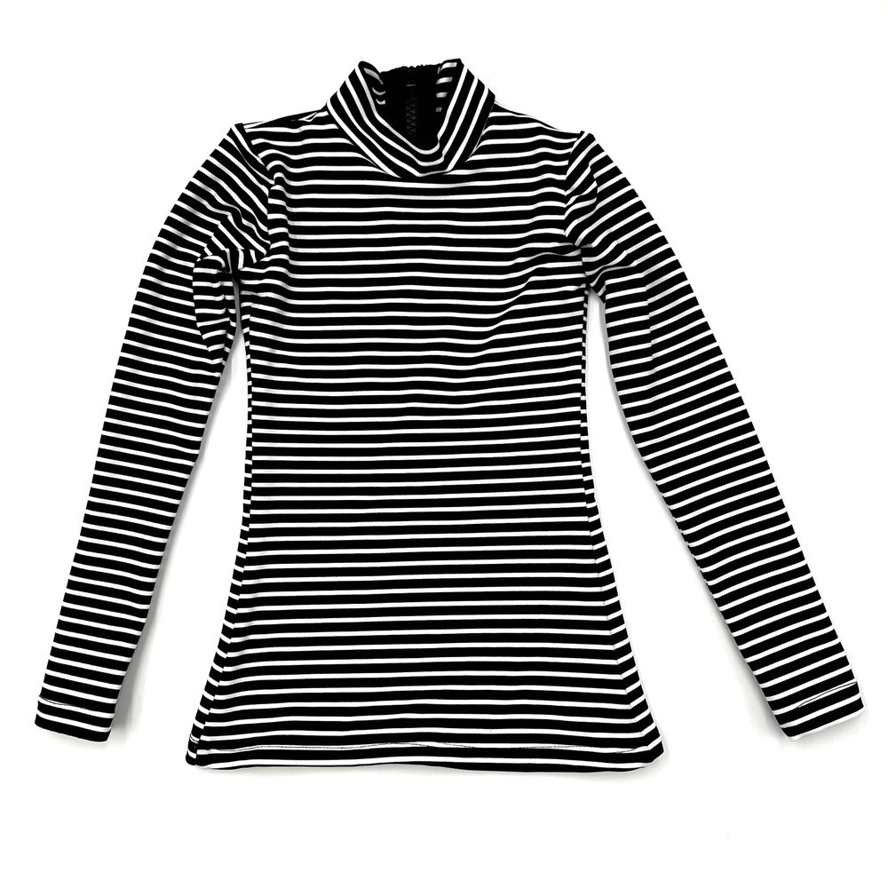 MIKOH Mini Kani Rashgaurd Top Classic Stripe Size XS